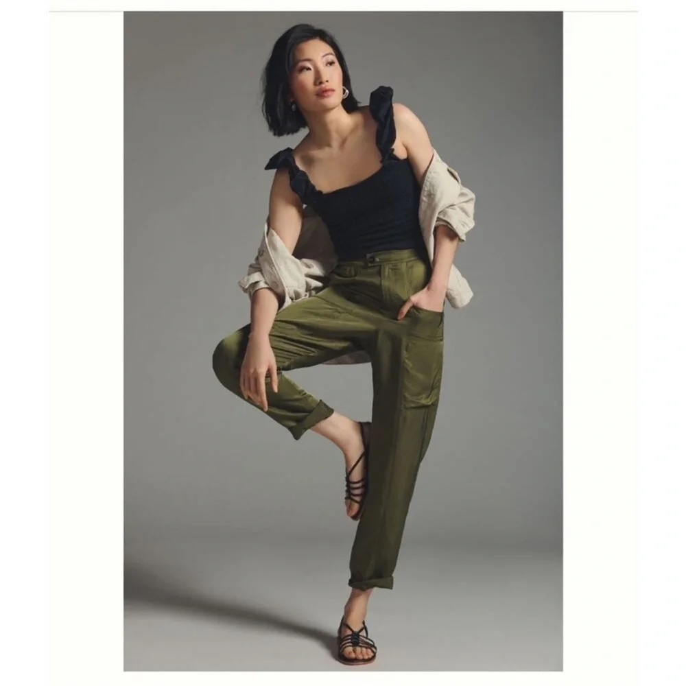 Anthropologie ruffle top - Picture 5 of 11
